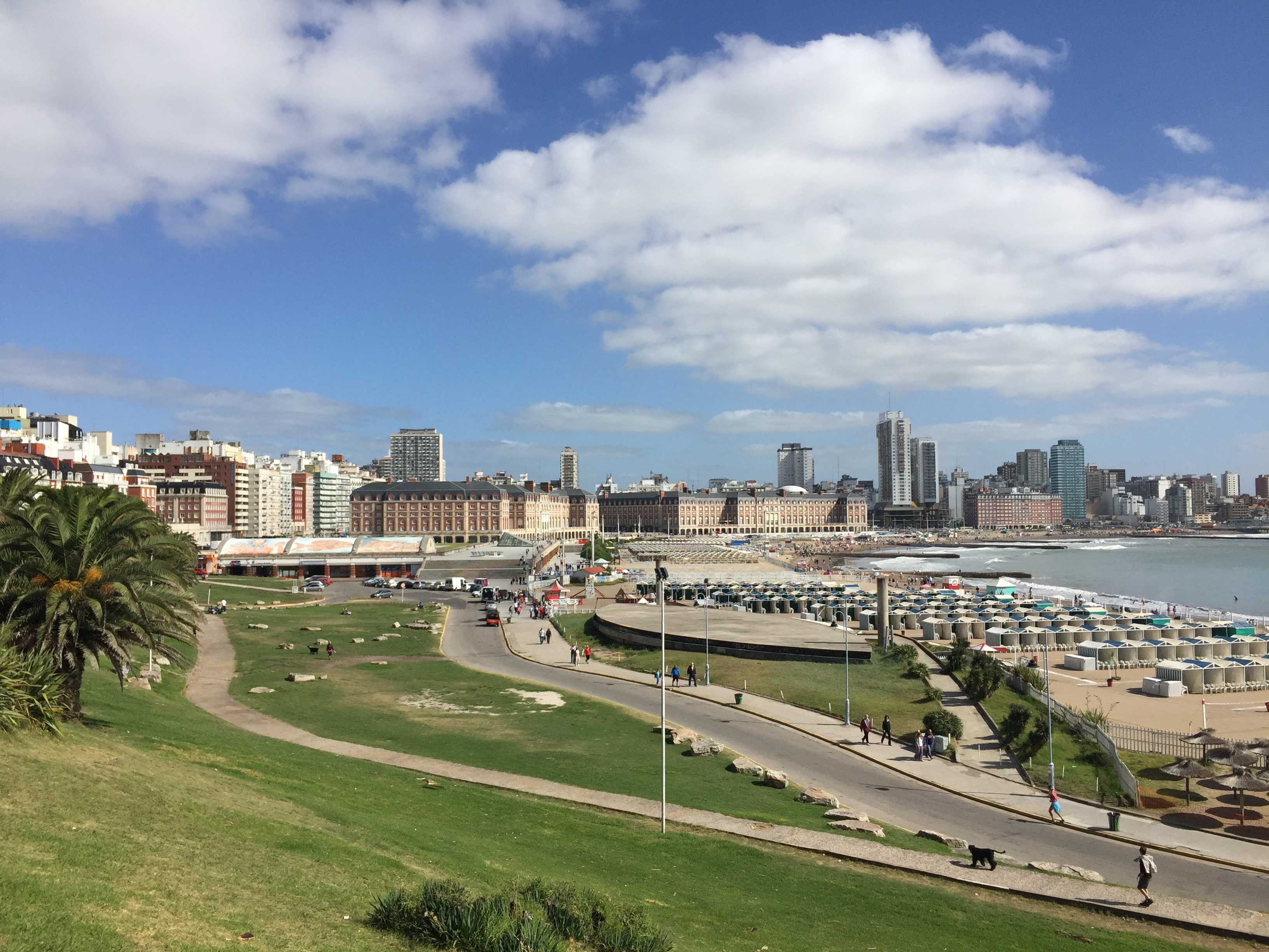 Fotografía de la playa desde el Torreón del Monje
